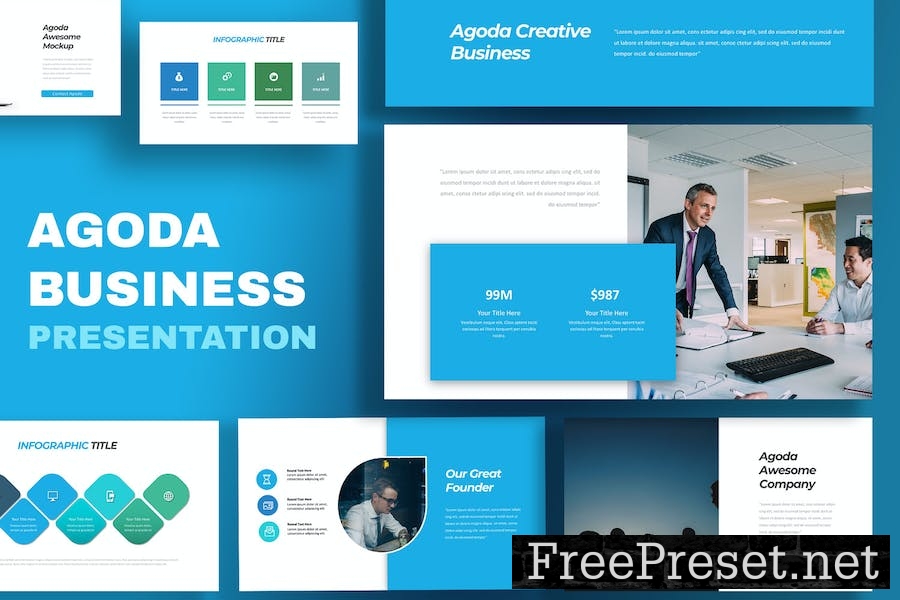 Agoda Business Google Slides FGFXQ9J