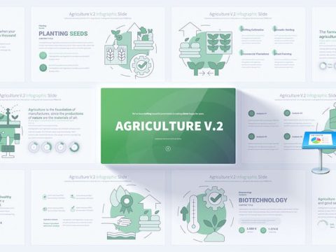 Agriculture V.2 - Keynote Infographics Slides