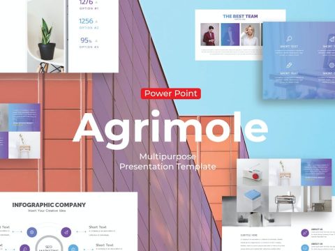 Agrimole - PowerPoint Template DJBHEGC