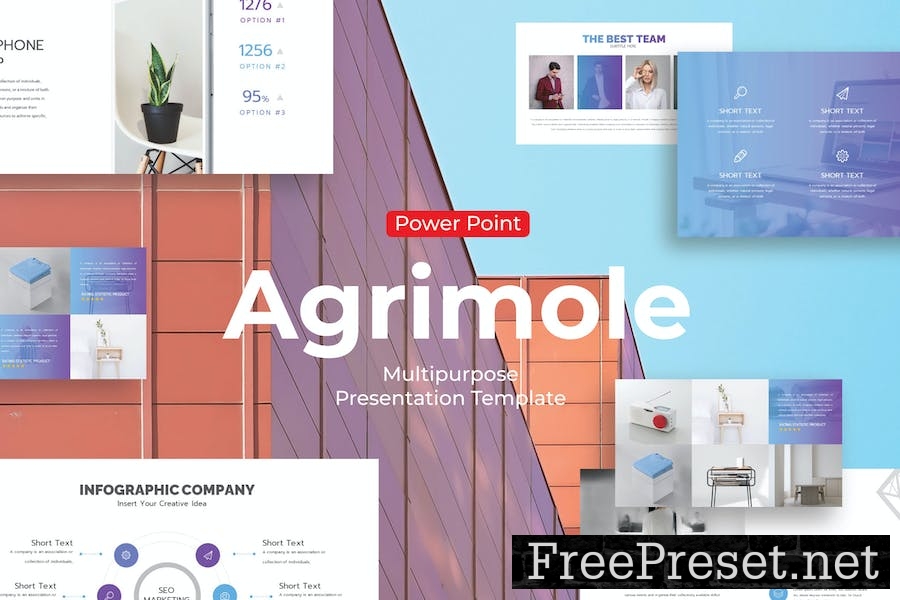 Agrimole - PowerPoint Template DJBHEGC