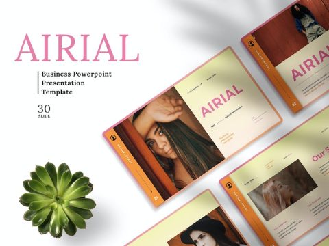 Airial - Business Presentation Keynote Template 9LRN84L