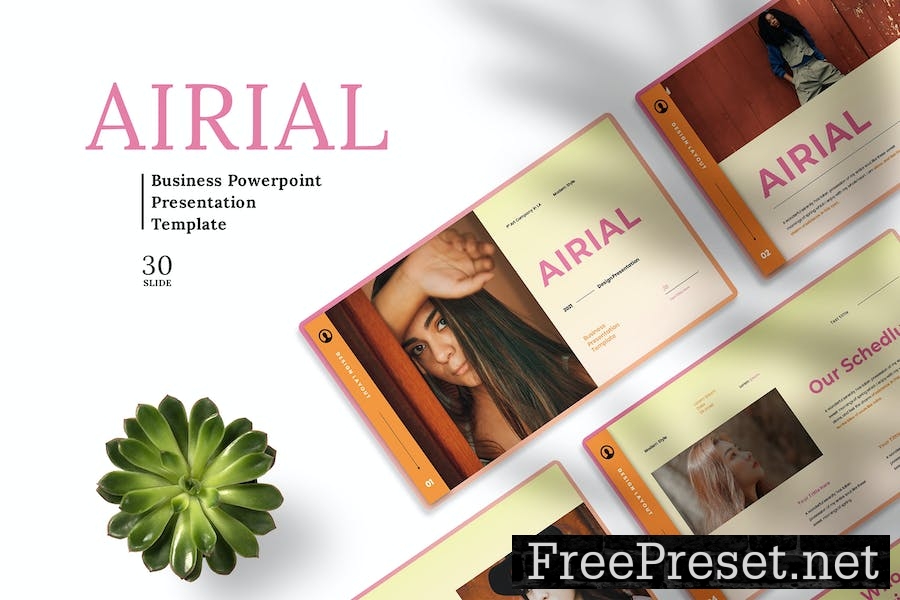 Airial - Business Presentation Keynote Template 9LRN84L