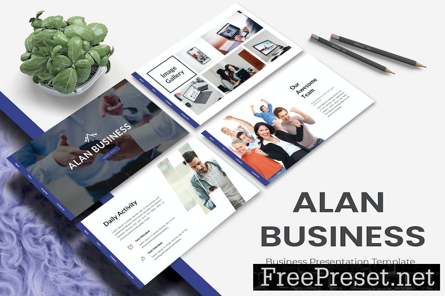 ALAN BUSINESS - Keynote Template