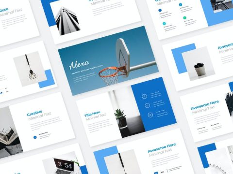 Alexa Aestetic Minimal PowerPoint T7VFYLE