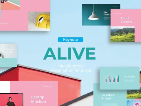 Alive - Keynote Template 8D8JWEK