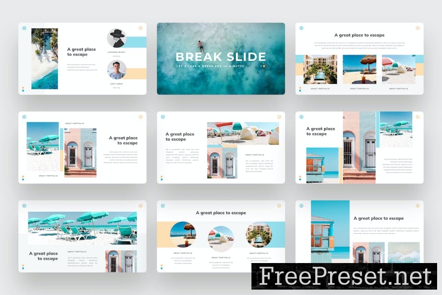 Allure - Tours & Travel Keynote Template KS293JK