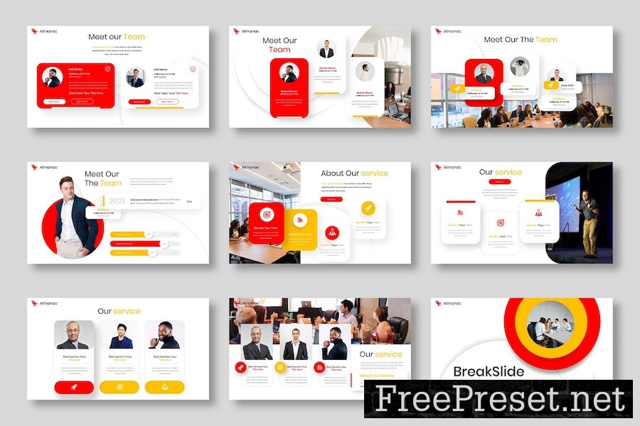 Almanac – Business Keynote Template 6PBPSEC