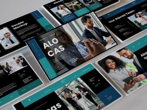 Alocas - Business Presentation Keynote Template RVP695B