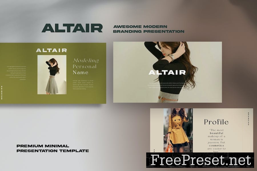 Altair Minimal Lookbook Keynote C5PXSP6