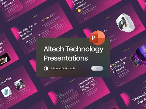 Altech Futuristic Technology PowerPoint 37CD6VK