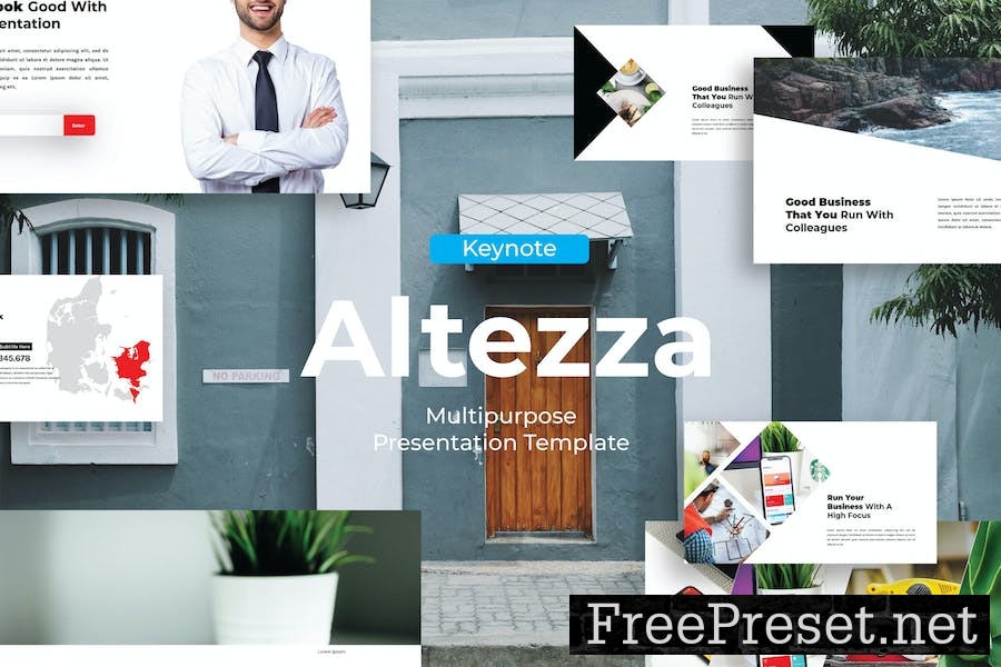 Altezza - Keynote Template 9YP354X