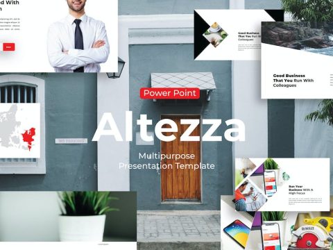 Altezza - PowerPoint Template 6T6B479