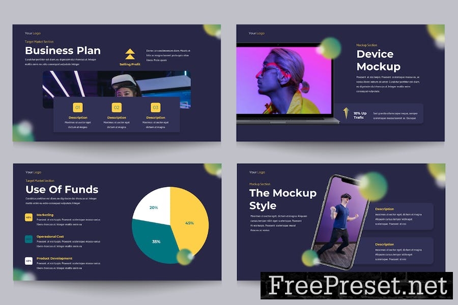 Alvaro Keynote Pitch Deck Presentation Template 5GPJELD