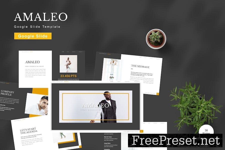 Amaleo - Google Slide Template