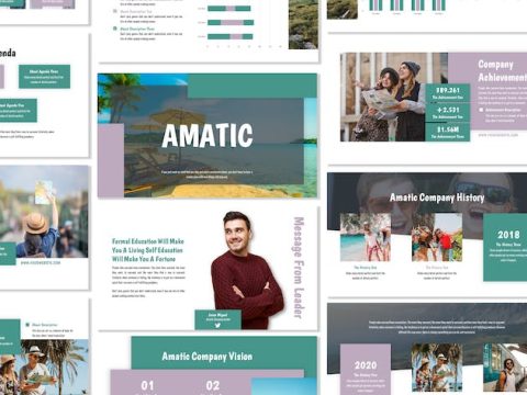 Amatic - Business Template Prensentation 6PCG7K4