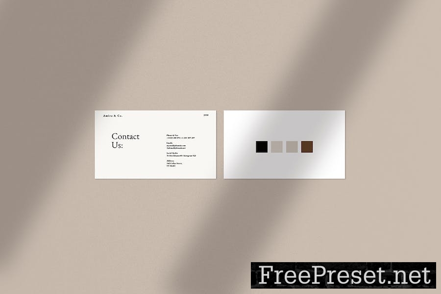 Amira | The Minimal Presentation Template EDDQCYP 