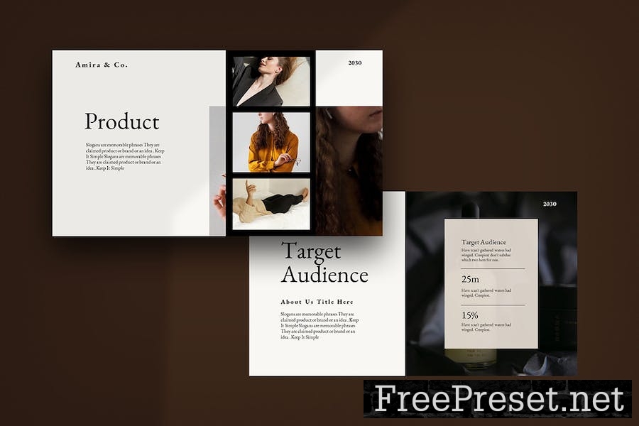 Amira | The Minimal Presentation Template EDDQCYP 