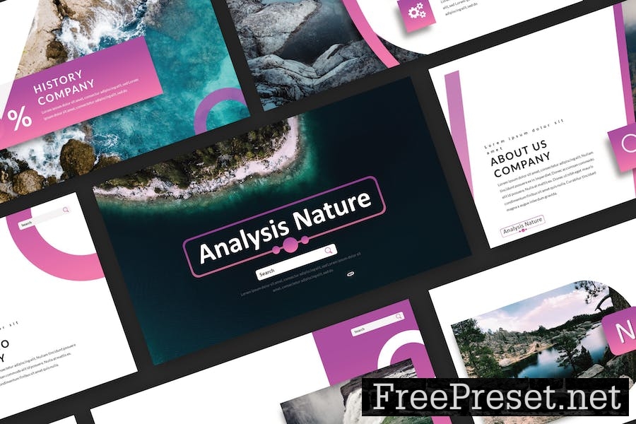 Analysis Nature Keynote Template XQMLZB9