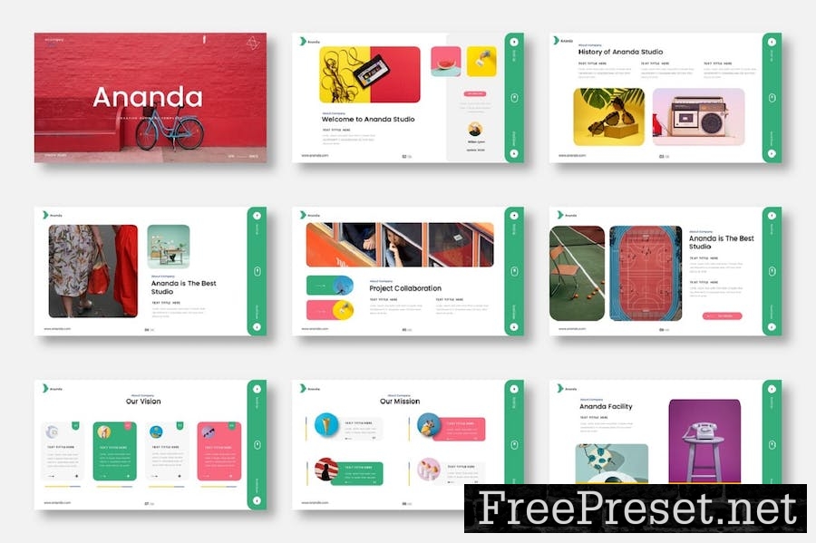 Ananda – Business Keynote Template SHAATXJ