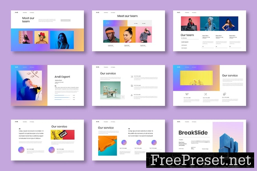 Andi – Business Keynote Template 3CWXVEQ