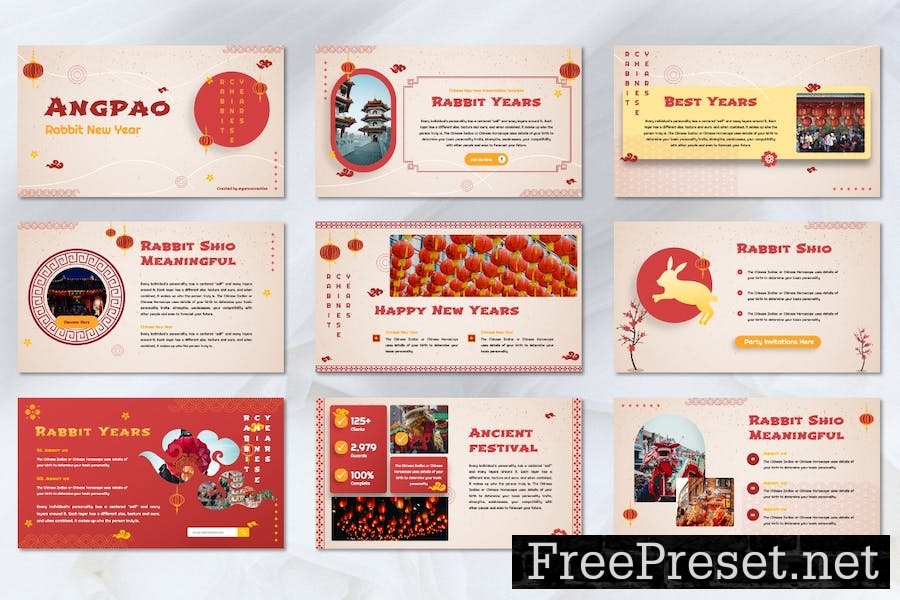 Angpao - Chinese New Year Googleslide Template CJPGLF2