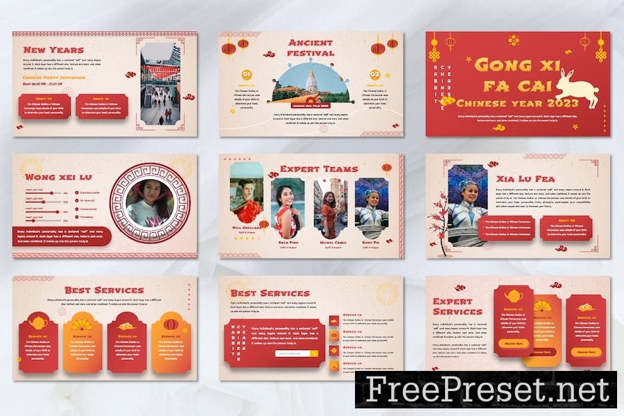 Angpao - Chinese New Year Powerpoint Template 846LFVG