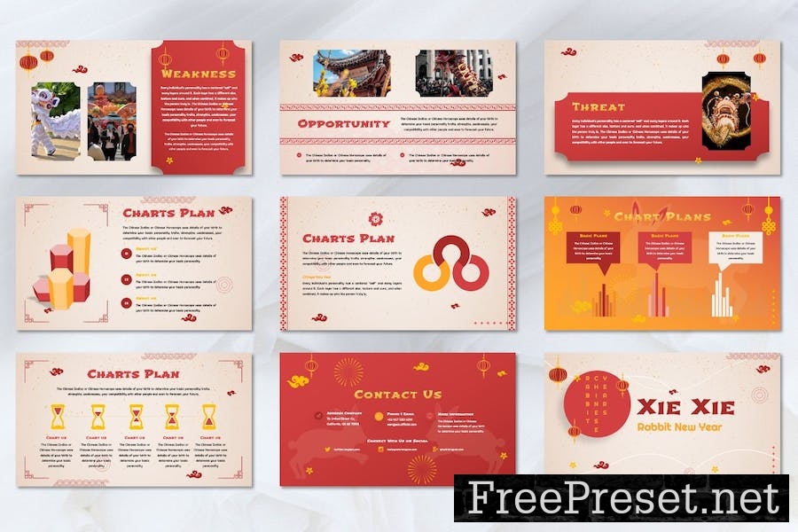 Angpao - Chinese New Year Powerpoint Template 846LFVG