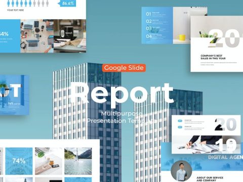 Annual Report - Google Slide Template 5QPCY4M