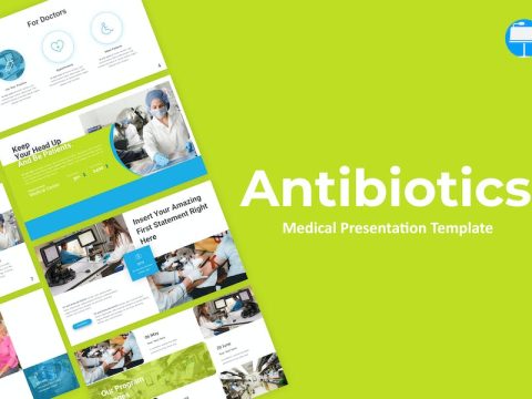 Antibiotics Green Professional Medical Keynote 5P6LRH7