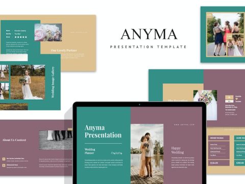 Anyma : Wedding Content Keynote Template CA2U2HN