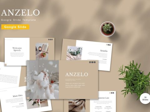 Anzelo - Google Slide Template