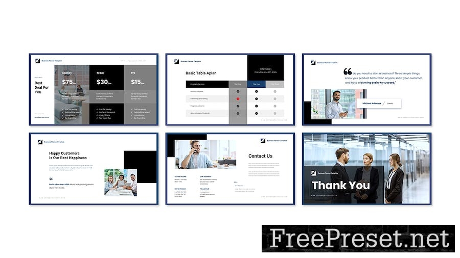 Aplan Business Presentation Google Slide Template WA5YZJS