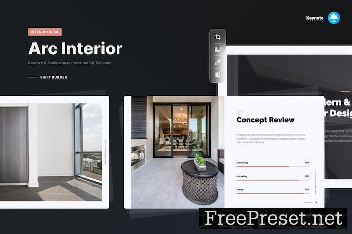 ARC Interior Presentation Template (KEY) 9UH2W74