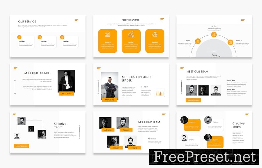 Arch Creative & Business Presentation Template C8GXJ2E