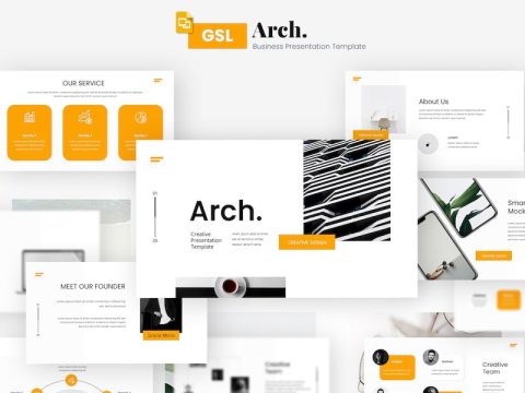 Arch Creative & Business Presentation Template C8GXJ2E