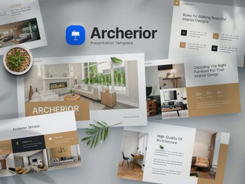 Archerior - Interior Design Keynote Template V2QCJC4