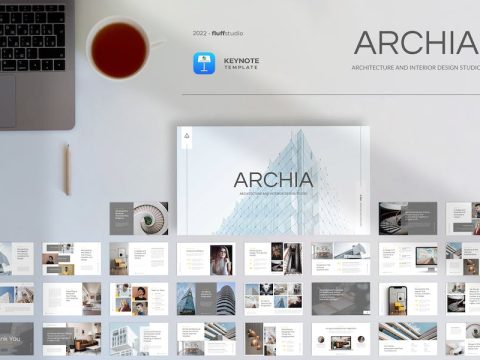 Archia - Architecture Keynote Template 54PNVBW