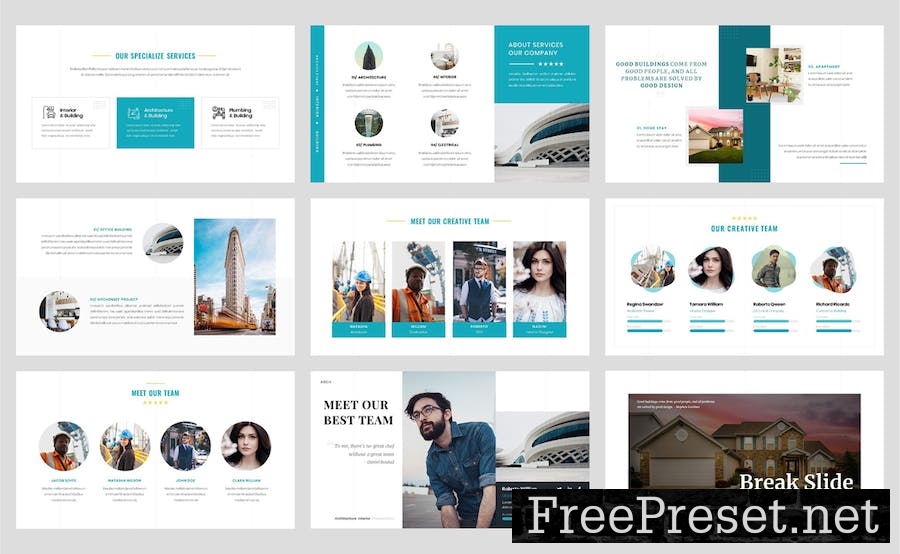 Architecture - Interior keynote Template V6GFT8M