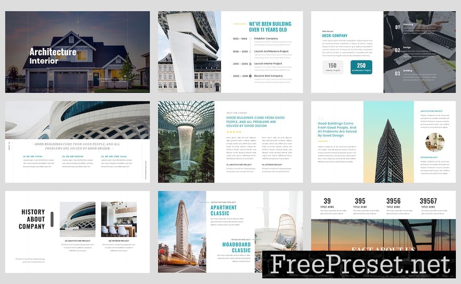 Architecture - Interior keynote Template V6GFT8M