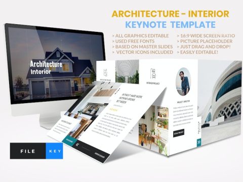 Architecture - Interior keynote Template V6GFT8M