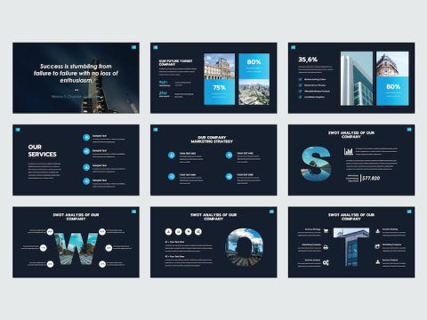 Architecture - PowerPoint Template LGE9MH4