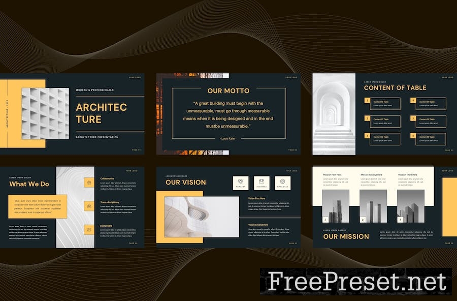 Architecture Presentation Template - Keynote 2SVJKAX