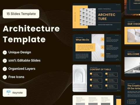 Architecture Presentation Template - Keynote 2SVJKAX