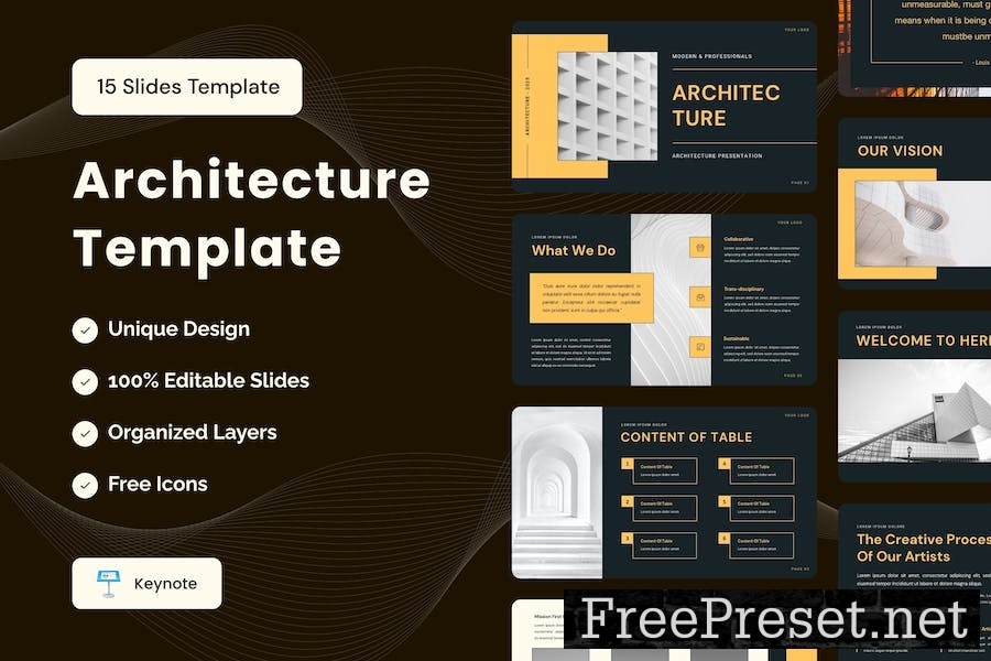 Architecture Presentation Template - Keynote 2SVJKAX