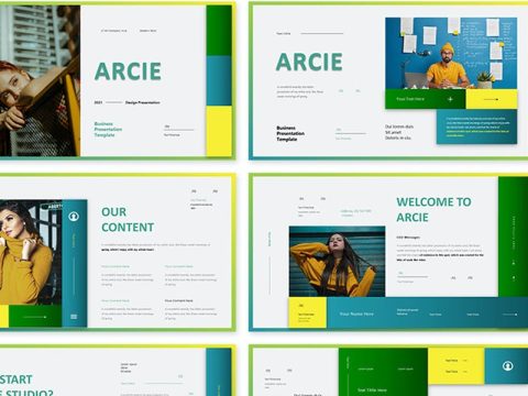 Arcie - Business Presentation Keynote Template C8LK842