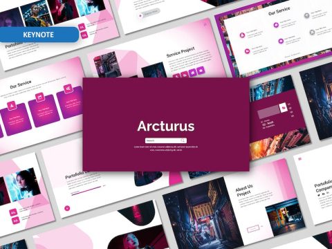 Arcturus Keynote Template KSA8X8X