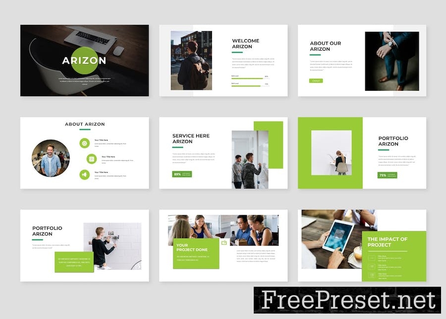 Arizon Business PowerPoint TKFXD2L