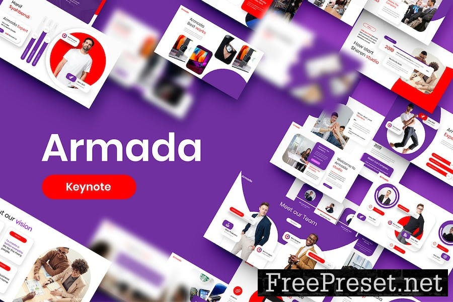 Armada – Business Keynote Template