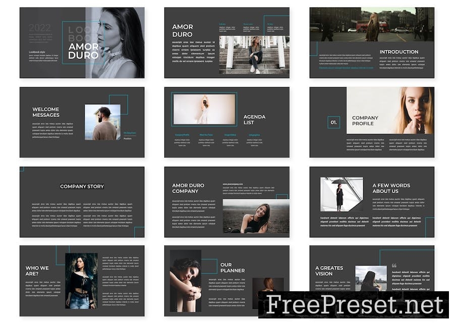 Armor Duro - Lookbook Keynote Template 546CB75