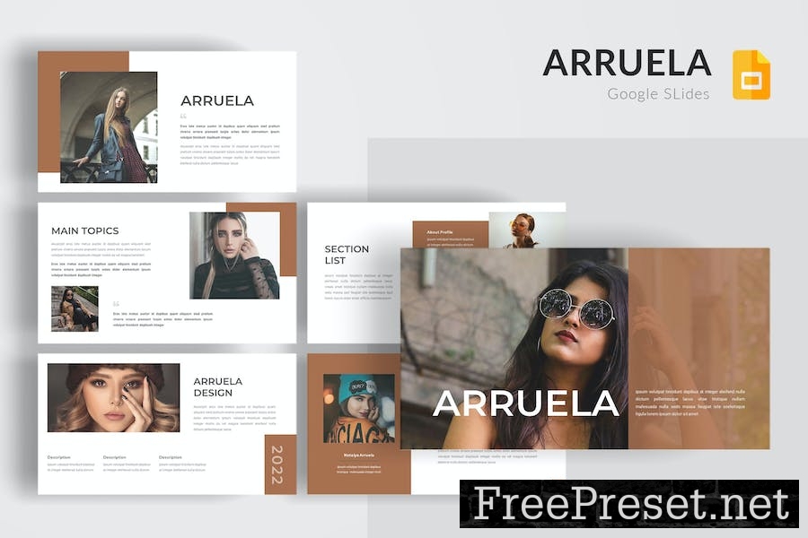 Arruela - Google Slide Template